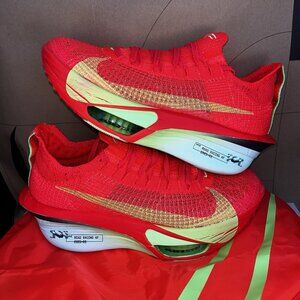 NEW Nike Air Zoom Alphafly Next% 3 Bright Crimson FD8315-600 Women’s Size 7